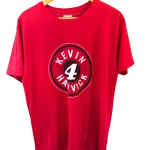 Nascar Red Kevin Harvick Short Sleeve Tee